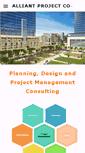 Mobile Screenshot of alliantprojects.com